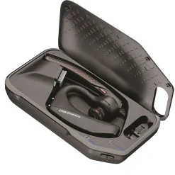 Outlet Poly 5200 USB-A Bluetooth Mono Computer Earbuds, UC Certified, Black (206110-101)