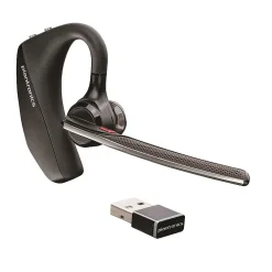 New Poly 5200 USB-A Bluetooth Mono Computer Earbuds, Unified Communcations Certified (7K2E1AA)