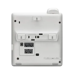 Poly Edge E100 8-Line VOIP Phone, White/Black (89B49AA)