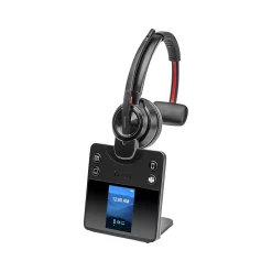 Sale Poly Savi 8410 Office Series Wireless Noise Canceling Bluetooth Mono On-Ear Headset, MS Certified (8L7E9AA#ABA)