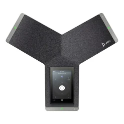 Poly Trio C60 3-Line IP Conference Telephone, Black/Grey (84C21AA)