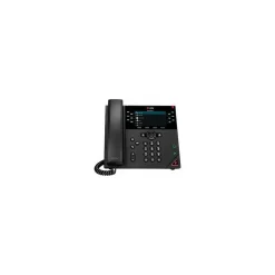 Poly Voice VVX 450 VOIP Phone with Digital Answering, Black (8B1L7AA#AC3)