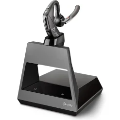 Poly Voyager 5200 Office Over-the-Ear Bluetooth Headset, Black (7D793AA#ABA)