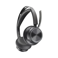 Clearance Poly Voyager Focus 2 USB Type-A Active Noise Canceling Bluetooth Headset, Black (76U46AA)