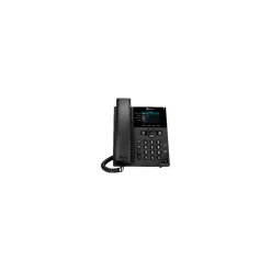 Poly VVX 250 Business IP Phone Corded, Black (89B66AA#ABA)