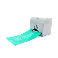 Diaper Disposal Large Bag Dispenser, White, Steel, 400 Bag Capacity (PD-DSP-06 WH)<Poopy Doo Sale