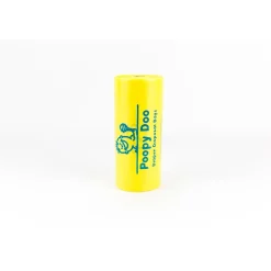 Diaper Disposal Trash Bags, Yellow, 10 Rolls/Case (PD-10-200)<Poopy Doo New