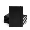 Composition Notebooks|Poppin , Medium, Hard Cover Notebooks, Black, 25/Pack (104115)