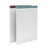 Notepads|Poppin Notepads, 9" x 12.5", Ruled, Teal/Wine, 50 Sheets/Pad, 2 Pads/Pack (108240)