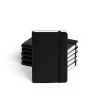 Notebooks|Poppin Professional Notebooks, 3.5" x 5.5", College Ruled, 96 Sheets, Black, 25/Set (104141)