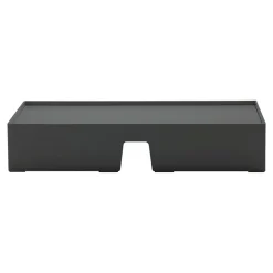 Poppin Riser Monitor Stand, Dark Gray (105201)
