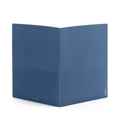 Pocket Folders|Poppin Smooth 2-Pocket Folder, Slate Blue (106631)