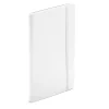 Journals|Poppin Soft Cover Notebooks, Medium, White, 100/Box (105046)