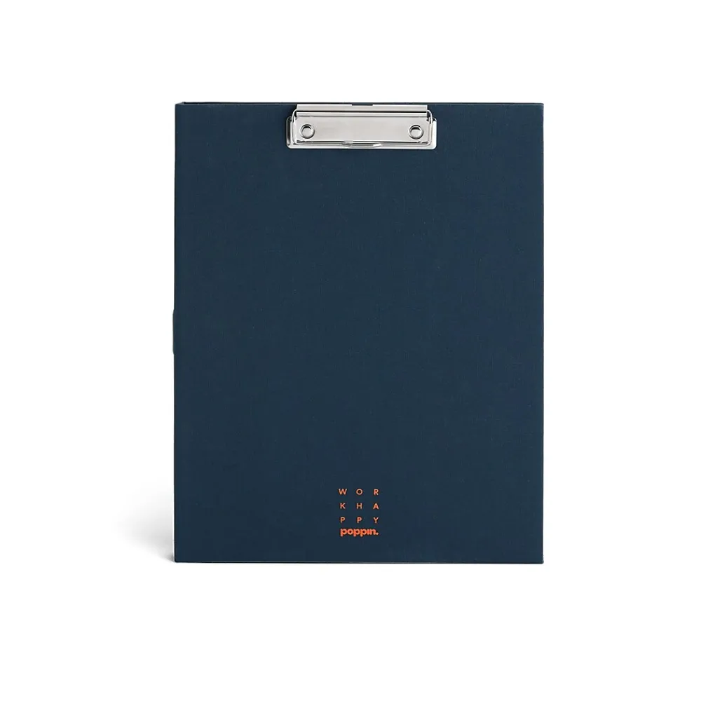 Work Happy Plastic Portfolio Case, Lagoon/Clay (106646)<Poppin Hot