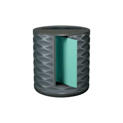 Pop-Up Dispensers*Post-it Note Pop-Up Dispenser for 3" x 3" Notes, Black/Gray (ABS-330-B)