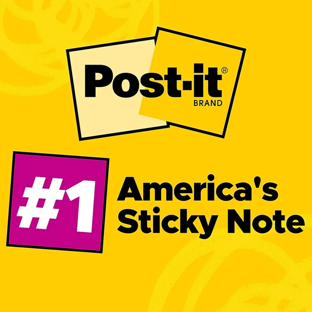 Post-It Notes*Post-it Notes, 4" x 6", Collection, Lined, 100 Sheet/Pad, 5 Pads/Pack (6605PKAST) Beachside Café