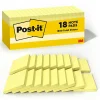 Post-It Notes*Post-it Notes, 3" x 3", Canary Collection, 90 Sheet/Pad, 18 Pads/Pack (654-18CP)