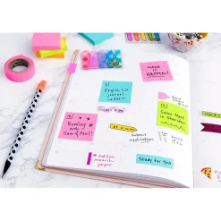 Sticky Notes*Post-it Notes, Assorted Collection, 1 7/8" x 1 7/8", 400 Sheet/Pad, 3 Pads/Pack (20513PK)