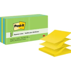 Post-It Notes*Post-it Pop-up Notes, 3" x 3", Collection, 100 Sheet/Pad, 12 Pads/Pack (R330-12AU) Floral Fantasy