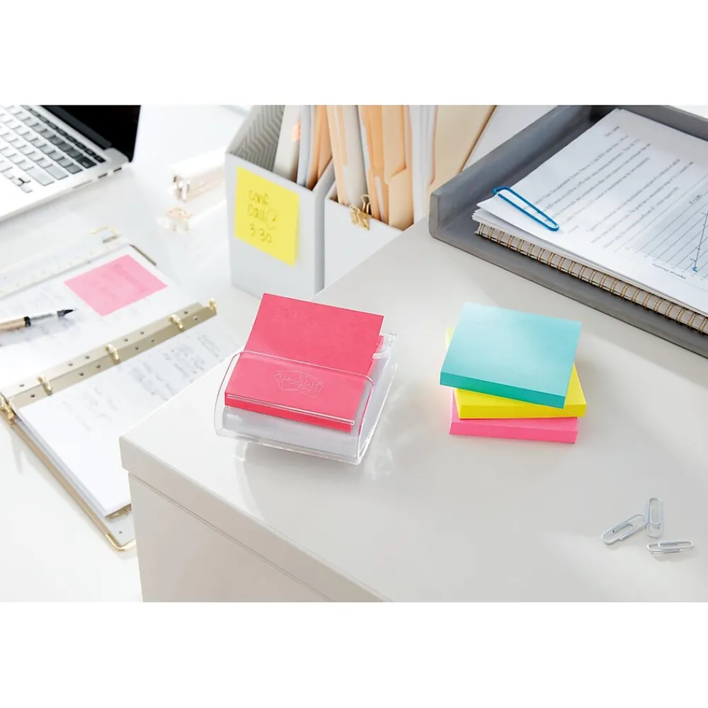Sticky Notes*Post-it Pop-up Notes, 3" x 3", Poptimistic Collection, 100 Sheet/Pad, 12 Pads/Pack (R330NALT)