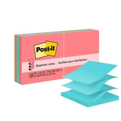 Post-It Notes*Post-it Pop-up Notes, 3" x 3", Collection, 100 Sheet/Pad, 6 Pads/Pack (R330-AN) Poptimistic