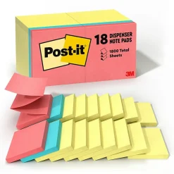 Post-It Notes*Post-it Pop-up Notes, 3" x 3", Poptimistic Collection, 100 Sheet/Pad, 18 Pads/Pack (R330144B) Canary Yellow/Poptimistic Collection