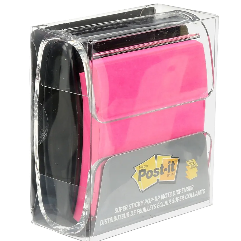 Pop-Up Dispensers*Post-it Pop-Up Notes Dispenser for 3" x 3" Notes, Black (WD-330-BK)