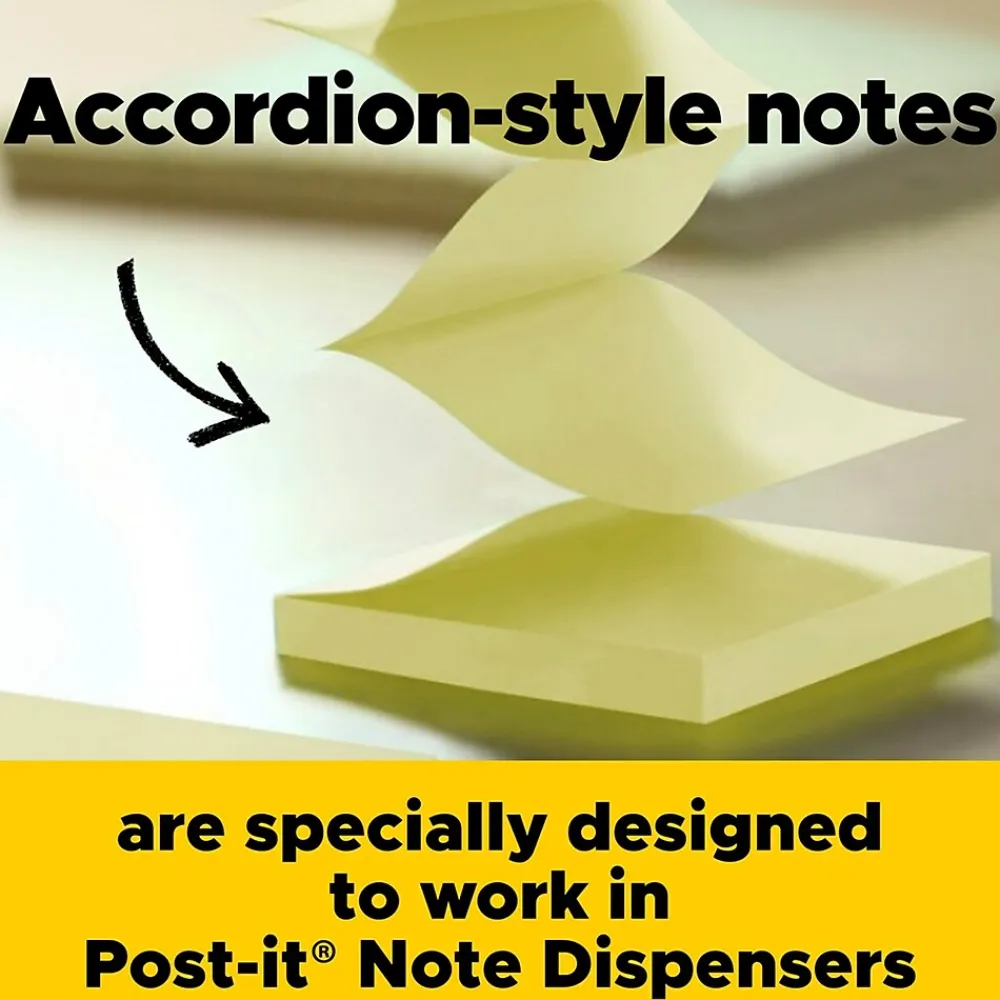 Pop-Up Dispensers*Post-it Pop-up Notes Dispenser for 3" x 3" Notes, Black/Clear (DS330-BK)