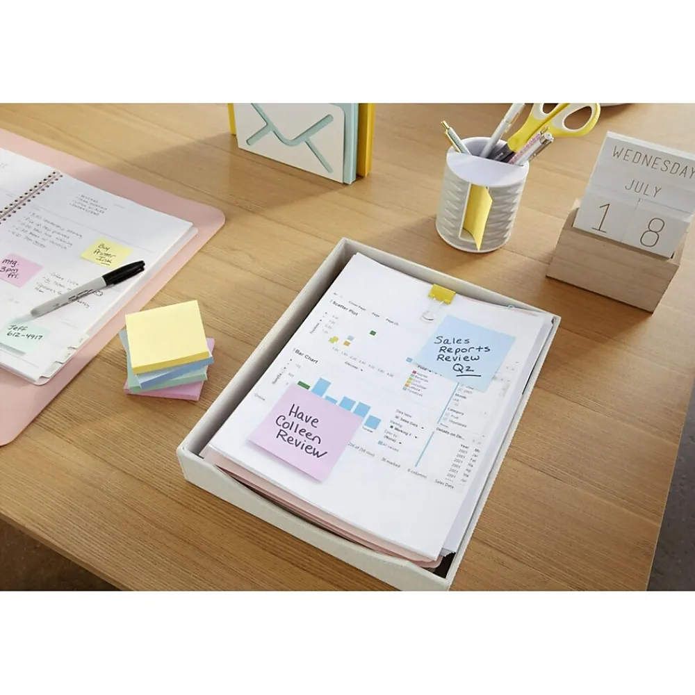 Post-It Notes*Post-it Recycled Pop-up Notes, 3" x 3", Collection, 100 Sheet/Pad, 12 Pads/Pack (R330RP12AP) Sweet Sprinkles