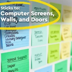 Post-It Notes*Post-it Recycled Super Sticky Notes, 4