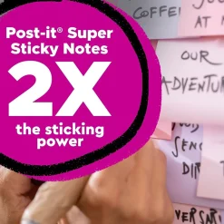 Post-It Notes*Post-it Recycled Super Sticky Notes, 4