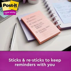 Post-It Notes*Post-it Recycled Super Sticky Notes, 4