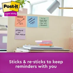 Post-It Notes*Post-it Recycled Super Sticky Notes, 3