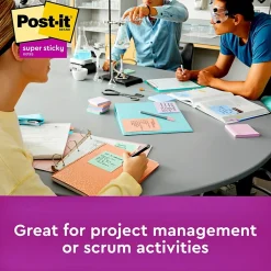 Post-It Notes*Post-it Recycled Super Sticky Notes, 3