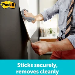 Dry Erase*Post-it ® Super Sticky Dry Erase Surface, 3' x 4' (DEF4x3)