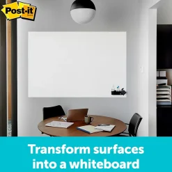 Dry Erase*Post-it ® Super Sticky Dry Erase Surface, 4' x 6' (DEF6x4)