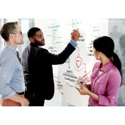 Dry Erase*Post-it ® Super Sticky Dry Erase Surface, 4' x 6' (DEF6x4)