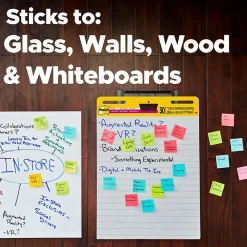 Easel Paper Pads*Post-it Super Sticky Notes, 25