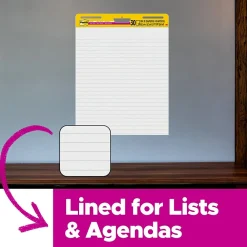 Easel Paper Pads*Post-it Super Sticky Notes, 25