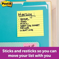 Pop-Up Dispensers*Post-it ® Super Sticky Pop-Up Notes Dispenser for 4