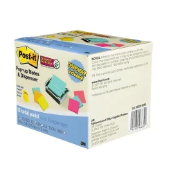 Pop-Up Dispensers*Post-it Super Sticky Pop-Up Notes Dispenser for 3