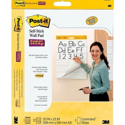 Easel Paper Pads*Post-it Super Sticky Wall Easel Pad, 20