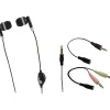 Universal In-Ear Stereo Earset, Black (98973)<Power Gear Hot