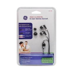 Universal In-Ear Stereo Earset, Black (98973)<Power Gear Hot