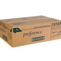Preference 2-Ply Single Fold Interfold Toilet Paper, White, 400 Sheets/Pack, 60 Packs/Carton (10101)<Georgia-Pacific