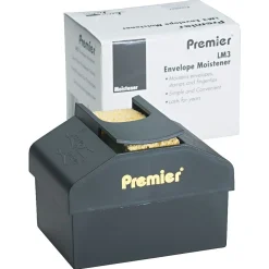 Premier Aqua Pad 8 oz. Fingertip Moistener, Black (LM3)