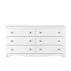Storage Cabinets*Prepac 29" Monterey 6 Drawer Dresser, White (WDC-6330-K)
