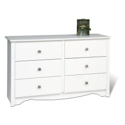 Storage Cabinets*Prepac ™ 29" Monterey Children's 6 Drawer Dresser, White