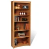 Bookcases*Prepac ™ 6 Shelf Bookcase, Oak