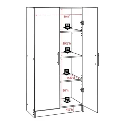 Storage Cabinets*Prepac Elite 32